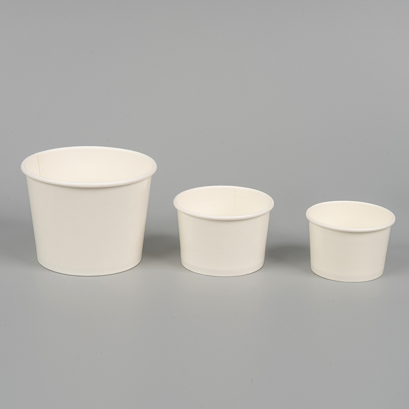 Cupán páipéir uachtar reoite sceite in -athchúrsáilte